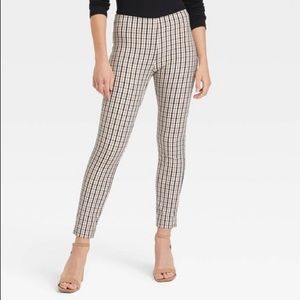 A new day Plaid dress pants